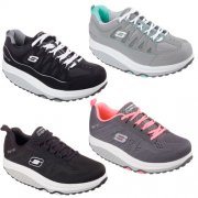 WOW SKECHERS Damen Sneakers Turnschuh Memory Foam SHAPE-UPS 2.0 f&uuml;r 39,99 &euro;