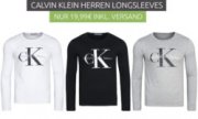  15 verschiedene Calvin Klein Jeans Herren Longsleeve in 3 Farben f&uuml;r nur je 19,99 Euro 