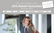 20 % Rabatt Gutschein f&uuml;r den n&auml;chsten Einkauf bei C&A 