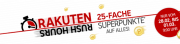 Rakuten: 25-fache Superpunkte auf ALLES kein MBW