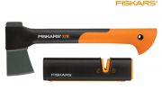 Fiskars X7 Universalaxt + Xsharp Sch&auml;rfer f&uuml;r 33,90 &euro;