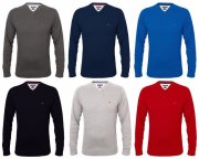 Tommy Hilfiger Classic Strickpullover mit V-Ausschnitt je nur 26,99 &euro; inkl. Versand