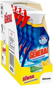 5er Pack (5 x 500 ml) Der General K&uuml;chenreiniger Zitrone