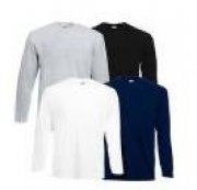 5er Set Fruit of the Loom Longsleeve f&uuml;r 19.99 Euro versandkostenfrei