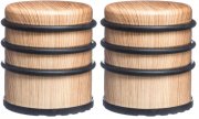 5five T&uuml;rstopper mit Holzeffekt (2er-Pack) f&uuml;r nur 5,40 &euro;