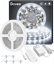 5m LED Streifen Kit mit 12V Netzteil, 6500K 300 LEDs Lichtband Kaltwei&szlig;