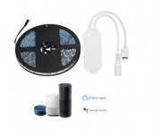 5m RGB LED steuerbar mit Google Home/Alexa EU Plug