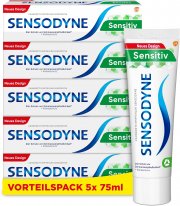 5x 75ml Sensodyne Sensitiv Fluorid Zahncreme f&uuml;r schmerzempfindliche Z&auml;hne