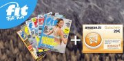 6 Ausgaben fit for fun f&uuml;r 21,60&euro; + 20&euro; Amazon Gutschein