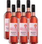 6 Flachen Peter Mertes Monte Rosato Italien s&uuml;ss & fruchtig 0,75l