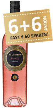 6 Flaschen gehobenen Ros&eacute;wein kaufen + 6 Flaschen gratis dazu bekommen nur 59,70 &euro; statt 119,40&euro;