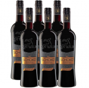 6 Flaschen Rotwild Schoko 0.75l s&uuml;&szlig;er Rotwein mit sinnlicher Schokoladenverf&uuml;hrung