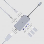 6-in-1 USB-C HUB (3x USB 3.0, 1x 4K HDMI, 1x USB-C, etc.) f&uuml;r 23,79&euro;