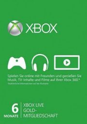 6 Monate Xbox Live Gold Mitgliedschaft (Xbox One / 360) f&uuml;r nur 25,39&euro;. 