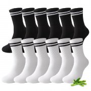 6 Paar FALARY Socken (Herren 47-50/Damen) aus Baumwolle/Bambus f&uuml;r 14,99&euro;