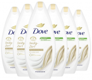 6 St&uuml;ck 250 ml Dove Duschgel Seidig-Zart f&uuml;r weiche Haut und anhaltende Pflege