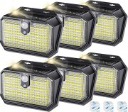 6 St&uuml;ck Biling LED Solarlampen mit Bewegungsmelder