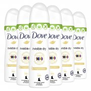 6 St&uuml;ck Dove Deodorant Spray Invisible Dry compressed Anti-Transpirant