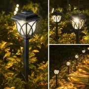 6 St&uuml;ck Görvitor LED Solarleuchten Warmwei&szlig;