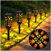 6 St&uuml;ck Midore LED Solar Gartenleuchten