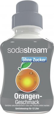 6 St&uuml;ck SodaStream Orange ohne Zucker mit je 500 ml