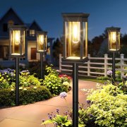 6 St&uuml;ck TuyLuxe LED Solarleuchten f&uuml;r Au&szlig;en