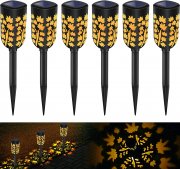 6 St&uuml;ck Yideng LED Solarlampen f&uuml;r Au&szlig;enbereich