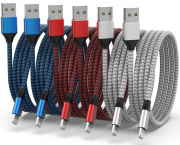 6 St&uuml;ck ZNBTCY USB A zu Lightning iPhone Ladekabel Apple MFi Certified