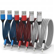 6 St&uuml;ck ZNBTCY USB to Lightning Ladekabel Apple MFi Certified