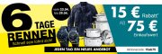 6 Tage Rennen mit wechselden Tagesangeboten + 15 Euro Rabattgutschein im Karstadt Shop