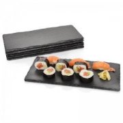 6-teiliges Schieferplatten-Set von S&auml;nger 'Sushi XL', 34x17 cm f&uuml;r 17,99&euro; inkl. Versand