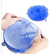 6 Universaldeckel aus Silikon f&uuml;r 3,82&euro;
