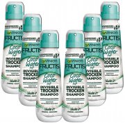 6 x 100 ml Garnier Trockenshampoo mit Anti-Fett-Effekt und Volumen-Boost