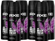 6 x 150ml Axe Excite Deospray ohne Aluminium