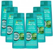 6 x 250 ml Garnier Fructis Coco Water Shampoo mit Kokoswasser