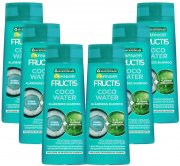 6 x 250 ml Garnier Kl&auml;rendes Shampoo Fructis Coco Water