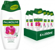 6 x 250 ml Palmolive Duschgel Naturals Orchidee & Milch