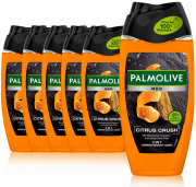 6 x 250ml Palmolive Men Citrus Crus 3in1 Haut & Haar Duschgel