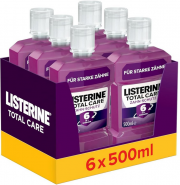 6 x 500 ml Listerine Total Care Zahn-Schutz Mundsp&uuml;lung mit 6 in 1 Wirkung