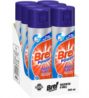 6 x 500ml Bref Power Backofen & Grill Backofenreiniger mit Aktivschaum