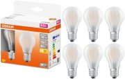 6 x Osram E27 matt 806lm warmwei&szlig; LED Filament Leuchtmittel