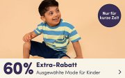 60% Extra-Rabatt auf &uuml;ber 11.200 ausgew&auml;hlte Modeartikel f&uuml;r Kids bei MyToys