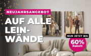 60% Rabatt auf Alle Leinwandbilder bei Lieblingsfoto