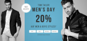 20 % Rabatt auf Herren & Jungenmode bei Tom Tailor