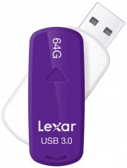 Lexar 64GB S35 JumpDrive USB 3.0 Memory Stick Speicherstick - Lila