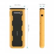 Auto Starthilfe 600A Spitze f&uuml;r Schwerlastfahrzeuge und Power Bank 18000mAh, 12V f&uuml;r 69,99 EUR