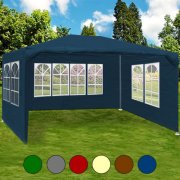 Pavillon 3x4m mit Seitenw&auml;nden in versch. Farben nur 39,95 &euro; inkl. Versand