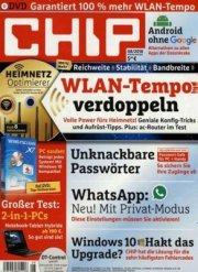 4 Ausgaben CHIP mit DVD f&uuml;r 18,30 Euro + 15 Euro BestChoice PR&Auml;MIE