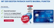 PAYBACK American Express Karte beitragsfrei + 1.000 Payback Punkte