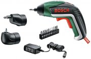 Bosch Home and Garden Akku-Schrauber IXO Set 5. Generation, Winkelaufsatz, Exzenteraufsatz, 